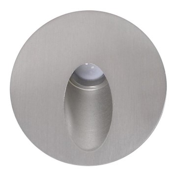 LED Treppenbeleuchtung ESPO LED/3W/230V IP54 chrom matt