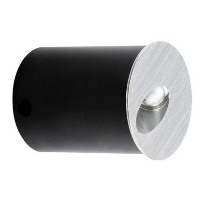 LED Treppenbeleuchtung ESPO LED/3W/230V IP54 chrom matt