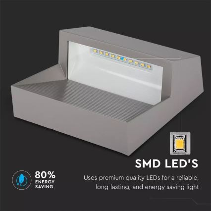 LED-Treppenhausleuchte 1xLED/3W/230V 4000K IP65