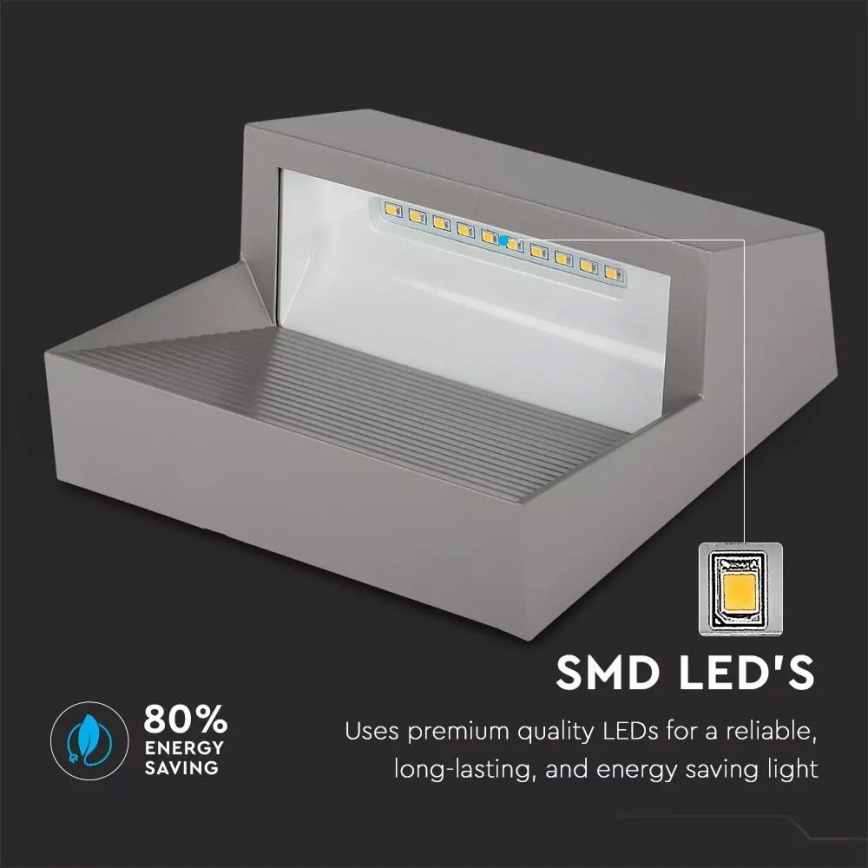 LED-Treppenhausleuchte 1xLED/3W/230V 4000K IP65
