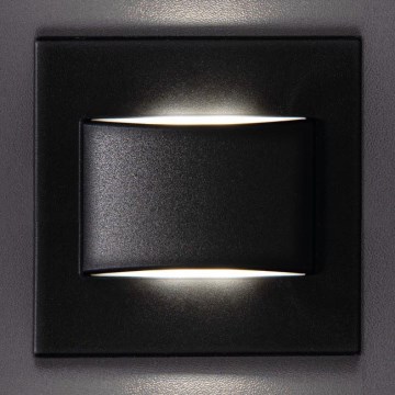 LED-Treppenleuchte ERINUS LED/1,5W/12V 4000K schwarz
