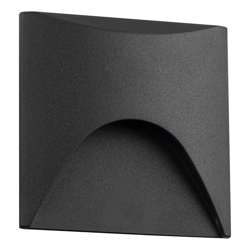 LED-Treppenleuchte EXIN LED/2,5W/230V 3000K IP65 anthrazit eckig