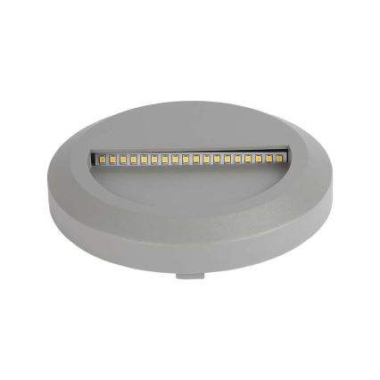 LED Treppenleuchte für Außen LED/2W/230V IP65 3000K grau