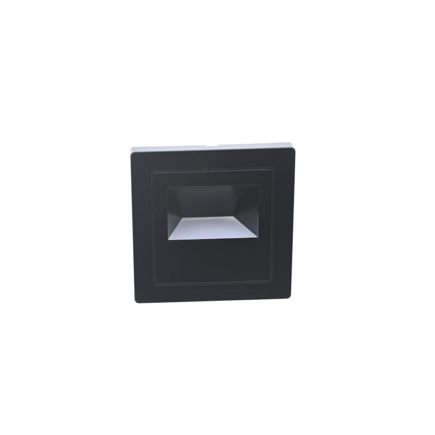 LED-Treppenleuchte LED/3W/230V 6000K schwarz