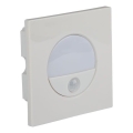 LED Treppenlicht mit Bewegungsmelder LED/3W/230V 4000K Weiß