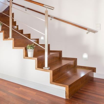 LED Treppenlicht mit Bewegungsmelder LED/3W/230V 4000K Weiß