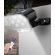 LED-Überwachungskamera-Attrappe mit Sensor und Solarpanel LED/5W/5,5V IP65 + Fernbedienung
