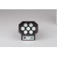 LED-Überwachungskamera-Attrappe mit Sensor und Solarpanel LED/5W/5,5V IP65 + Fernbedienung