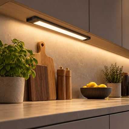 LED-Unterbauleuchte LED/12W/230V 2700/3000/4000/5000/5700K 42 cm schwarz
