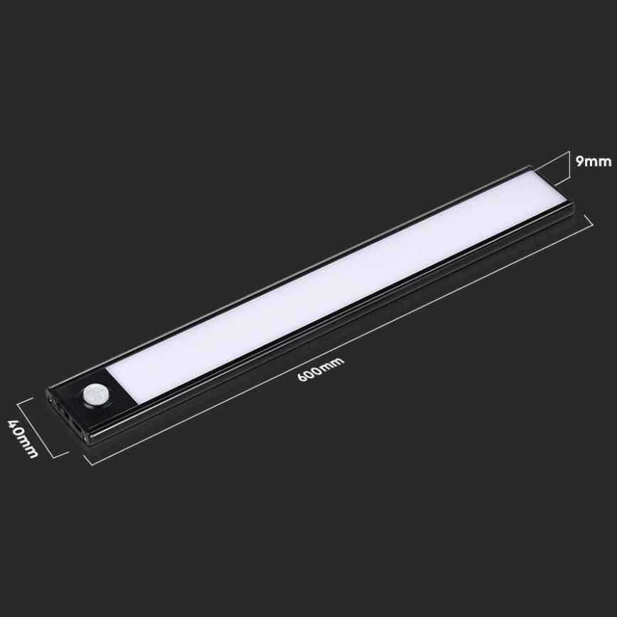 LED-Unterbauleuchte mit Sensor LED/2,5W/5V 4000K 3000 mAh