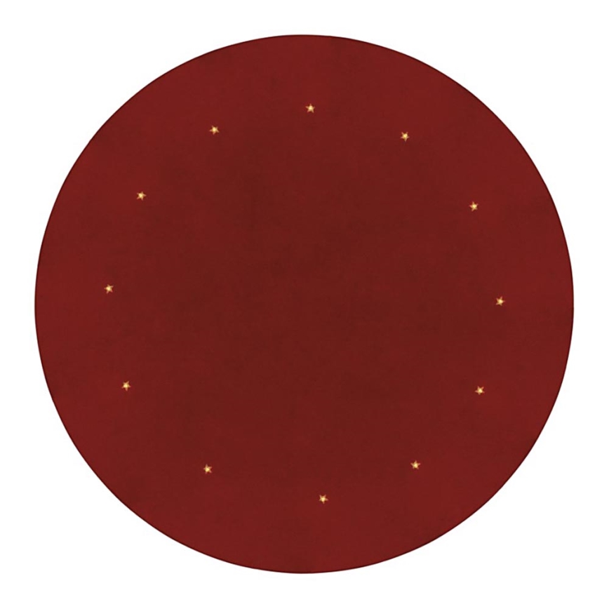 LED Unterlage unter dem Weihnachtsbaum 12xLED/1,2W/230V