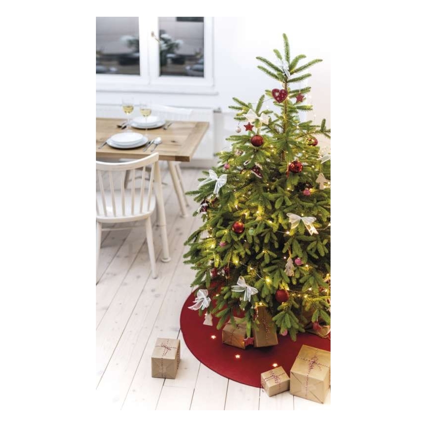 LED Unterlage unter dem Weihnachtsbaum 12xLED/1,2W/230V