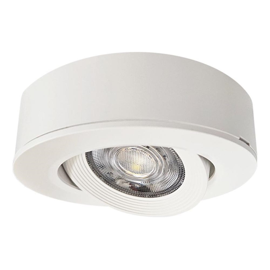 LED-Unterputz/Aufputz-Strahler 2-in-1 LED/5W/230V 4200K d 9,3 cm weiß