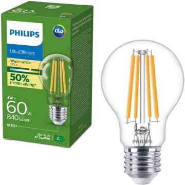 LED Vintage Glühlampe Philips E27/4W/230V 2700K