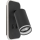 LED-Wand-Spot PIPE 1xGU10/10W/230V + LED/6W schwarz