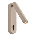LED-Wand-Spotleuchte ABRIEL LED/6W/230V beige