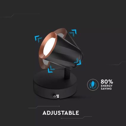 LED Wand-Spotlight LED/6W/230V