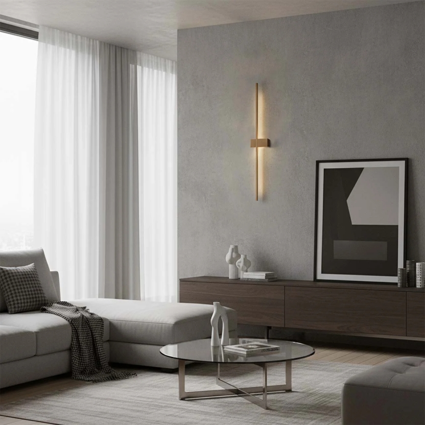 LED-Wandleuchte AISHA LED/12W/230V 4000K goldfarben