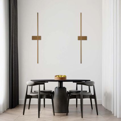 LED-Wandleuchte AISHA LED/12W/230V 4000K goldfarben