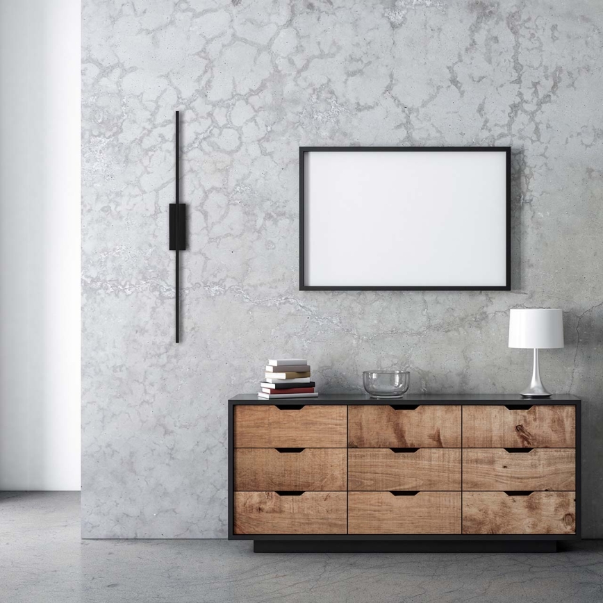 LED-Wandleuchte AISHA LED/12W/230V 4000K schwarz