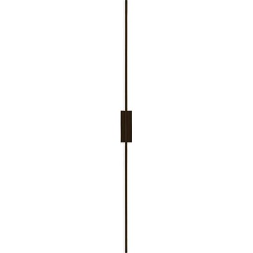 LED-Wandleuchte AISHA LED/20W/230V 4000K 120 cm schwarz