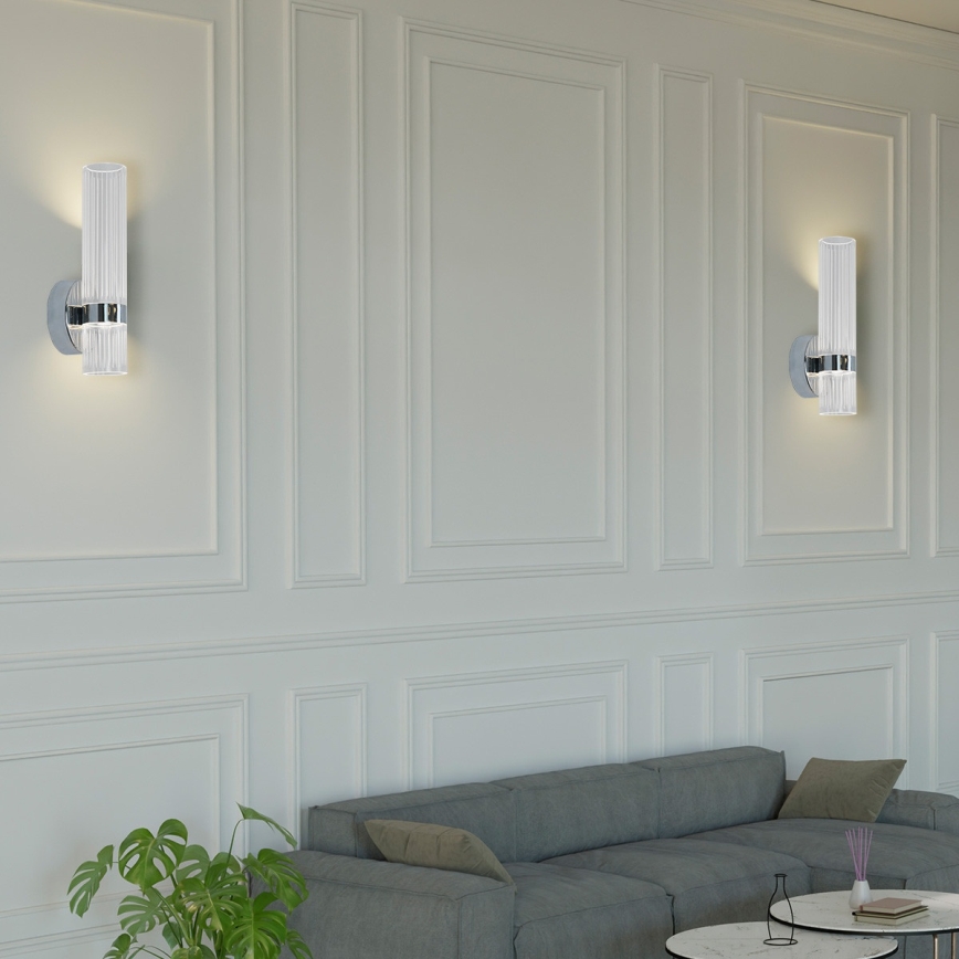 LED-Wandleuchte AMBIENTE LED/6W/230V 3000/4000/6000K Hochglanzchrom