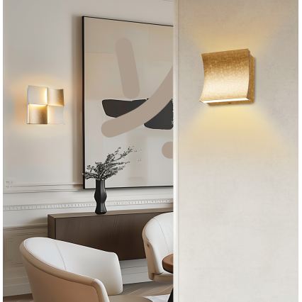 LED-Wandleuchte ARIELLA LED/8W/230V goldfarben