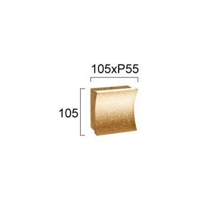 LED-Wandleuchte ARIELLA LED/8W/230V goldfarben