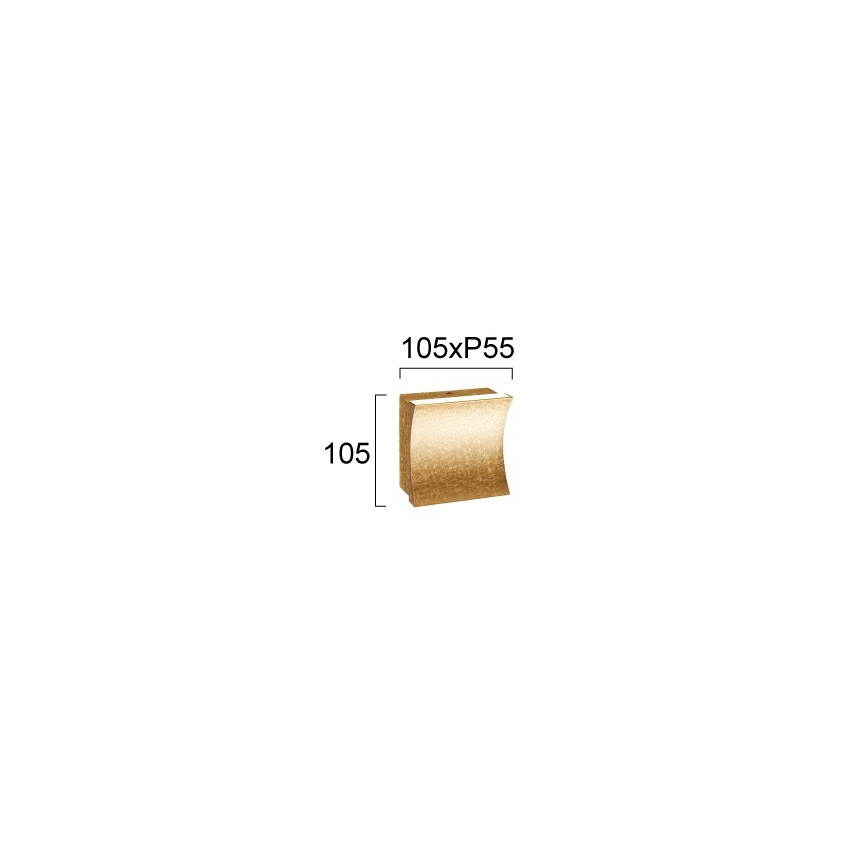 LED-Wandleuchte ARIELLA LED/8W/230V goldfarben