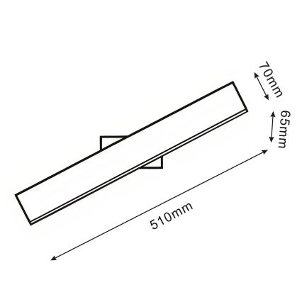 LED-Wandleuchte BERNADETTA LED/10W/230V 4000K schwarz