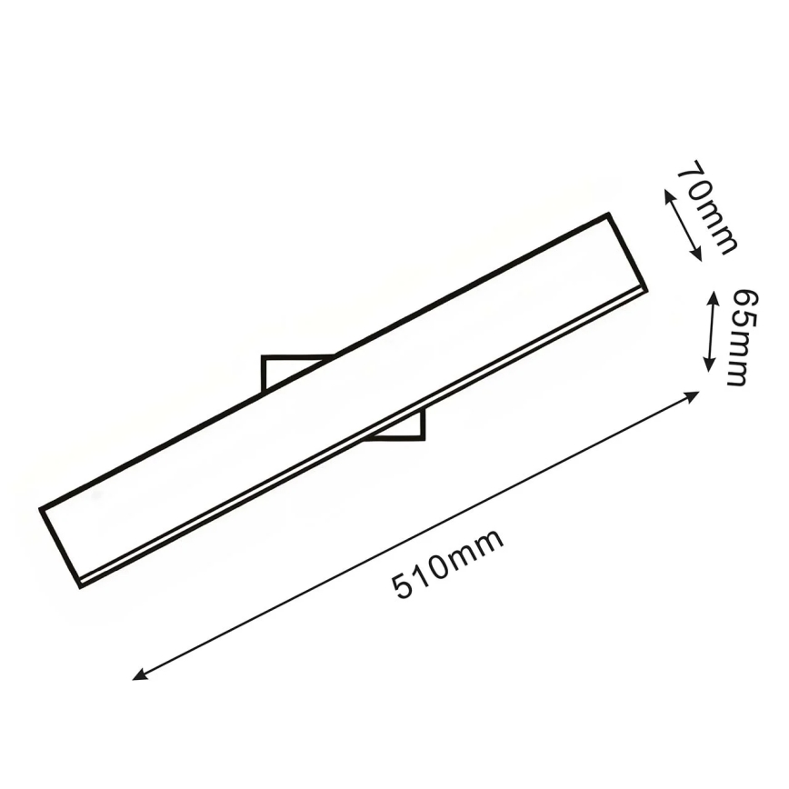 LED-Wandleuchte BERNADETTA LED/10W/230V 4000K weiß