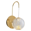 LED Wandleuchte CREMONA LED/5W/230V 3000K goldfarben