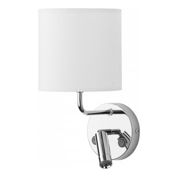 LED Wandleuchte FIORENZO 1xE27/60W/230V + LED/3W