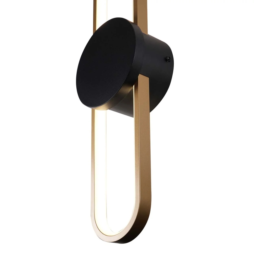 LED-Wandleuchte FLORENTYNA LED/24W/230V 4000K gold/schwarz