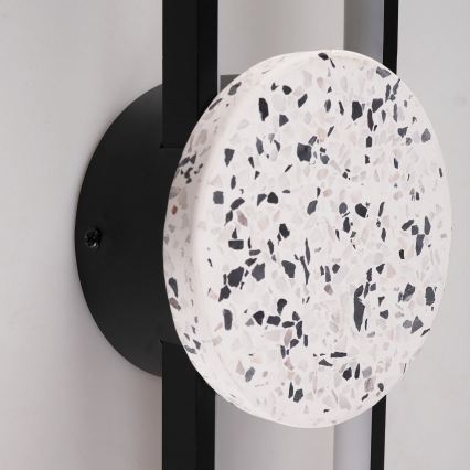 LED-Wandleuchte FLORENTYNA LED/24W/230V 4000K schwarz/weiß