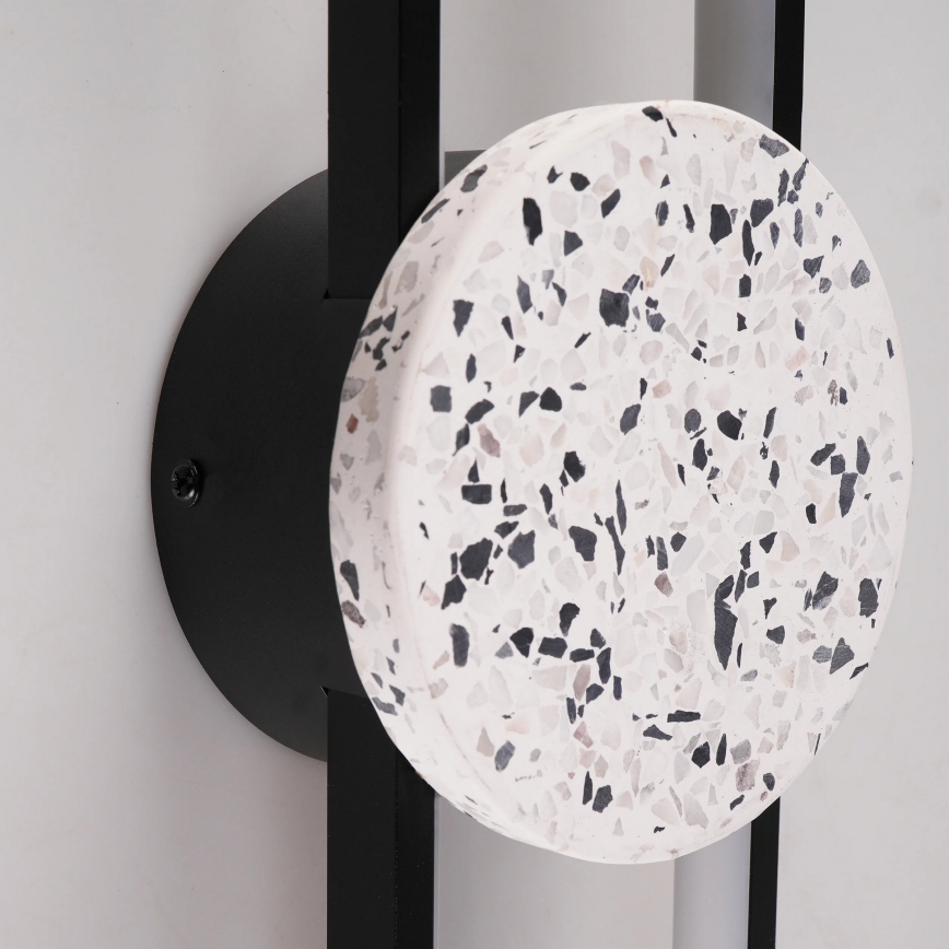 LED-Wandleuchte FLORENTYNA LED/24W/230V 4000K schwarz/weiß