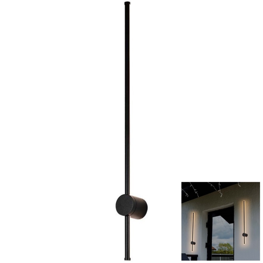 LED-Wandleuchte für den Außenbereich LED/12W/230V 3000K IP65 schwarz