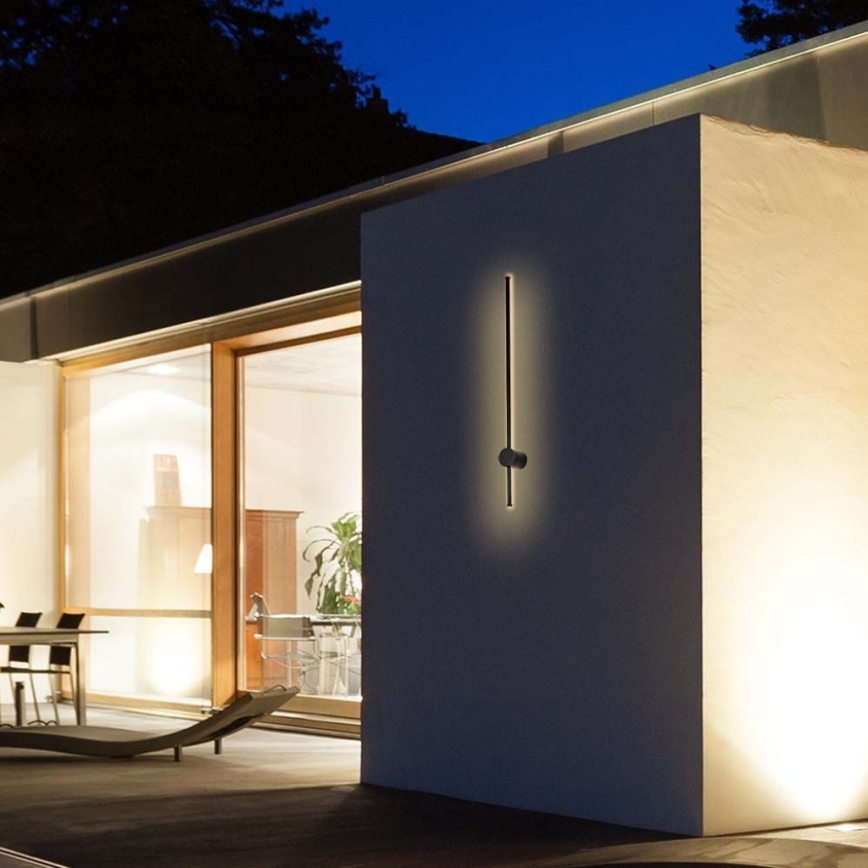 LED-Wandleuchte für den Außenbereich LED/12W/230V 3000K IP65 schwarz