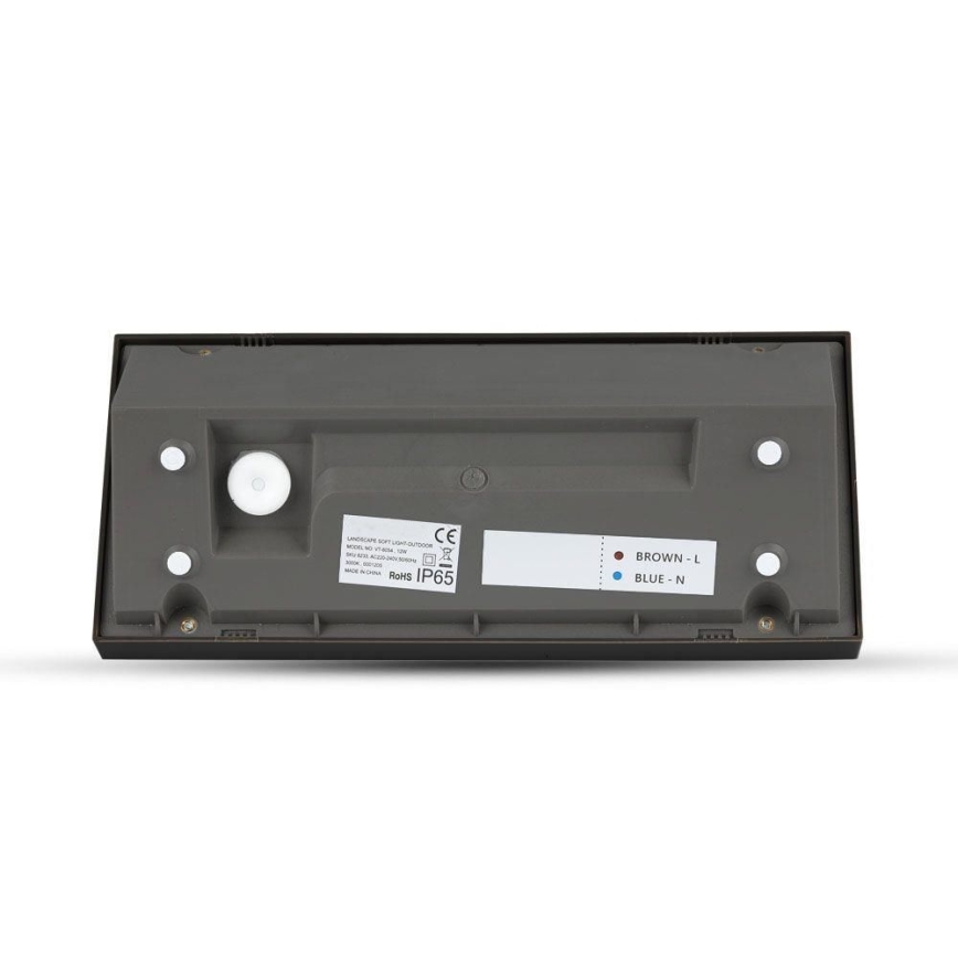 LED-Wandleuchte für den Außenbereich LED/12W/230V 6400K IP65 schwarz