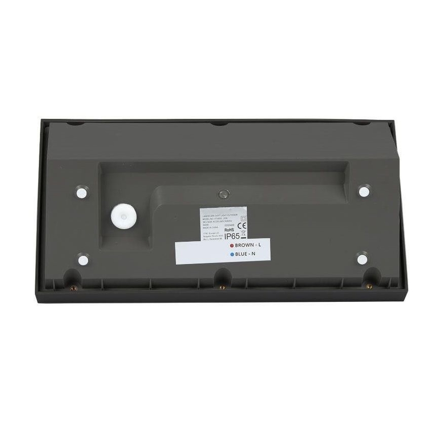 LED-Wandleuchte für den Außenbereich LED/20W/230V 6400K IP65 schwarz