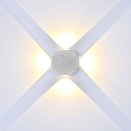 LED-Wandleuchte für den Außenbereich LED/4W/230V 3000K IP54 weiß