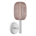 LED Wandleuchte HOLD LED/5W/230V Roségold/Weiß