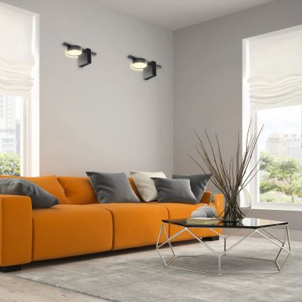 LED-Wandleuchte JOY 1xGX53/6W/230V schwarz