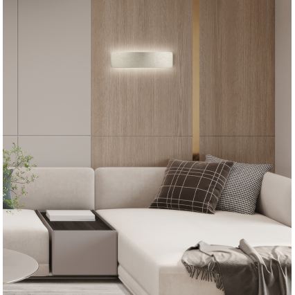 LED-Wandleuchte KELDA LED/12W/230V 3000K/4000K silber