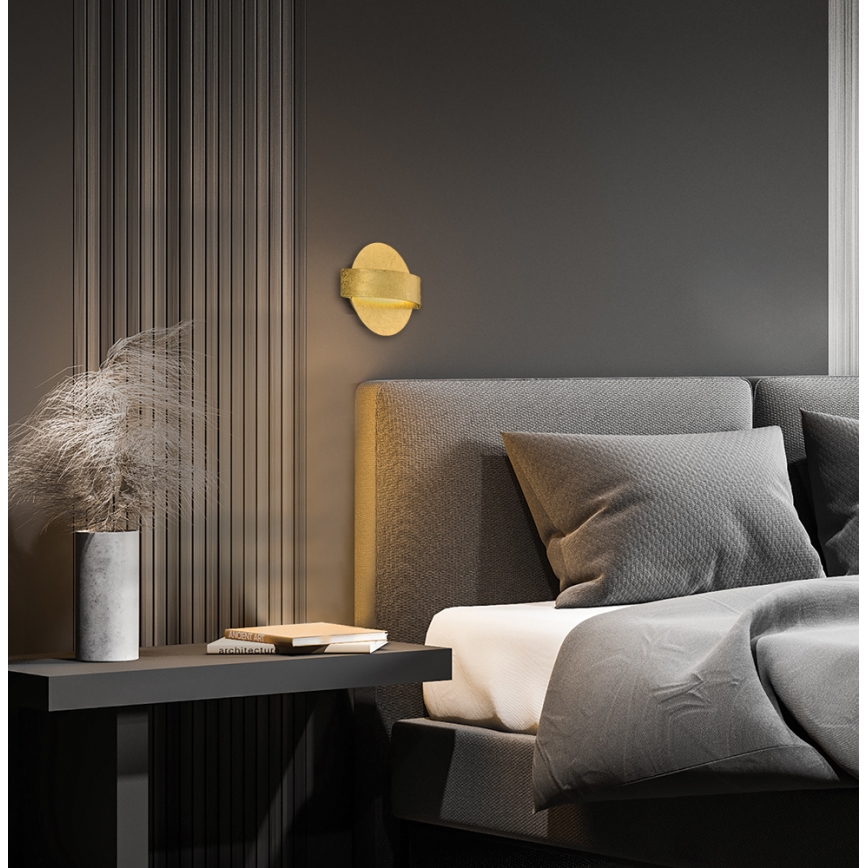 LED-Wandleuchte KOBEN LED/11W/230V, gold