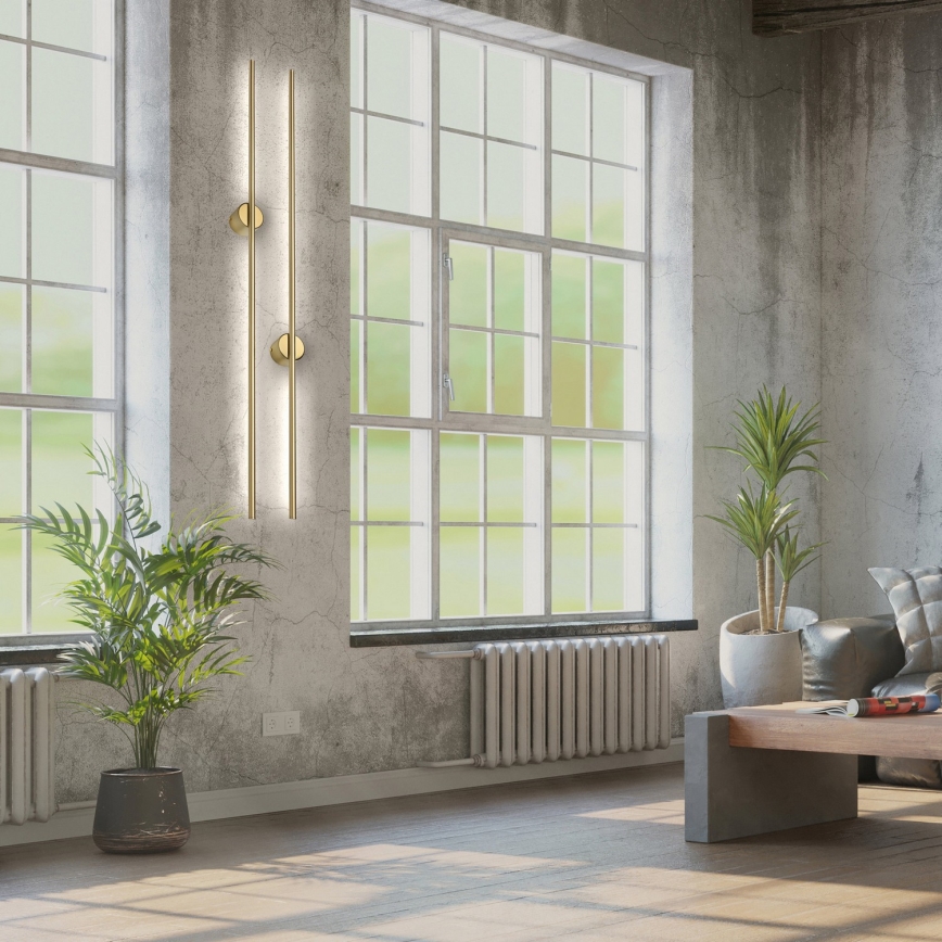 LED-Wandleuchte LANA, 12 W, 230 V, 4000 K, mattgold