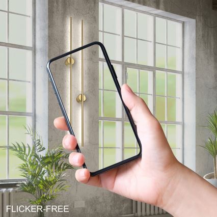 LED-Wandleuchte LANA, 12 W, 230 V, 4000 K, mattgold