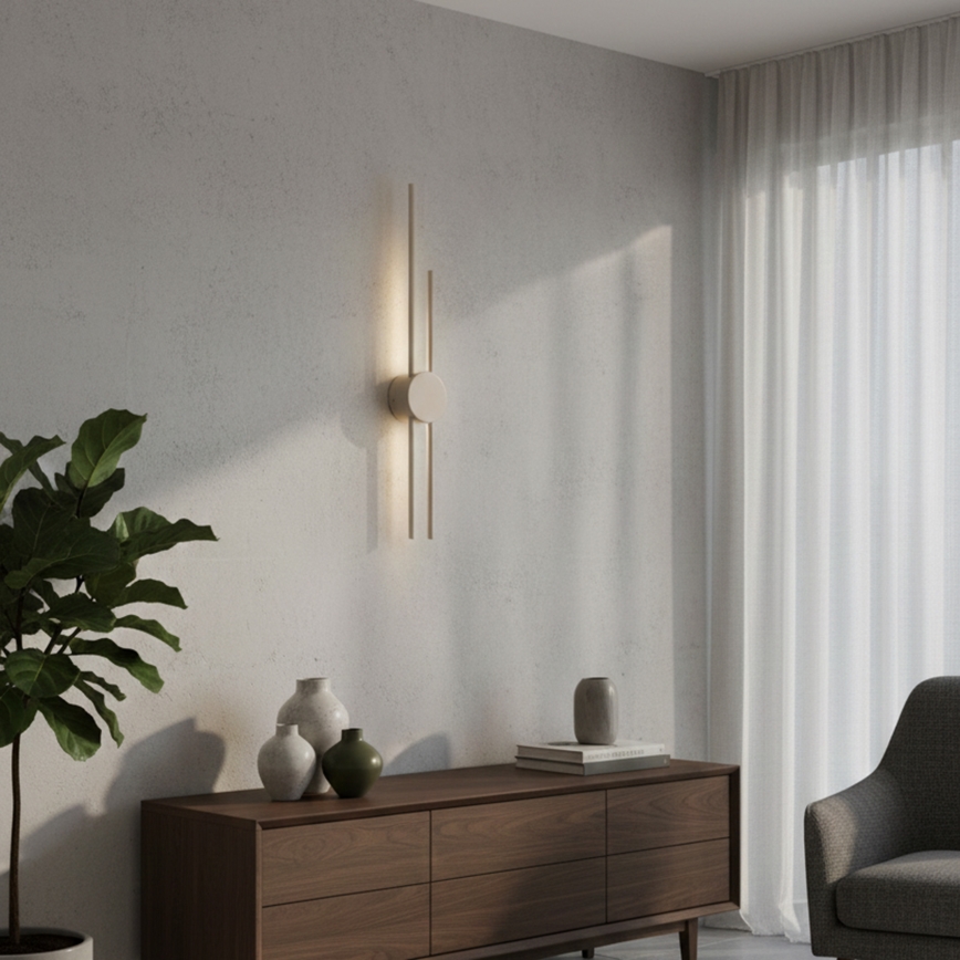 LED-Wandleuchte LANA LED/15W/230V 4000K beige