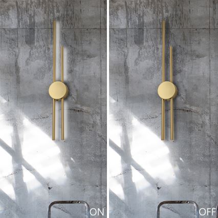 LED-Wandleuchte LANA LED/15W/230V 4000K mattgold