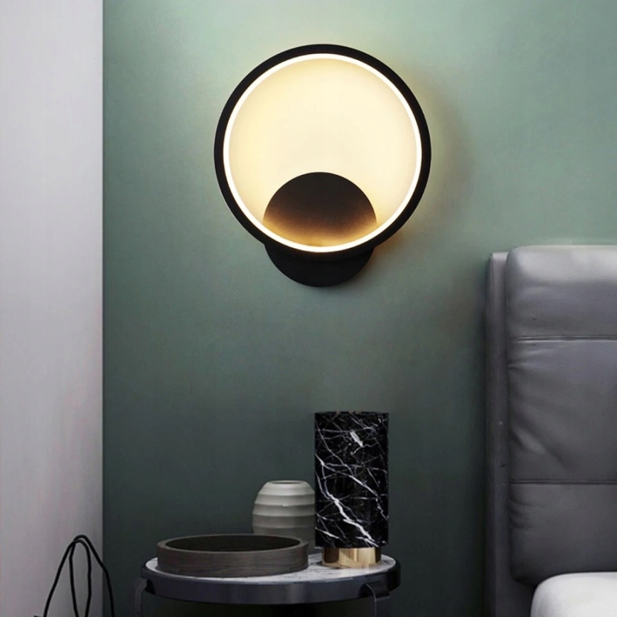 LED-Wandleuchte LED/14W/230V schwarz